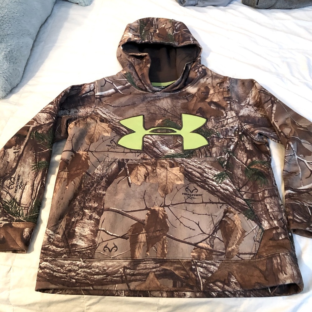 Boys Under Armor Camo Hoody